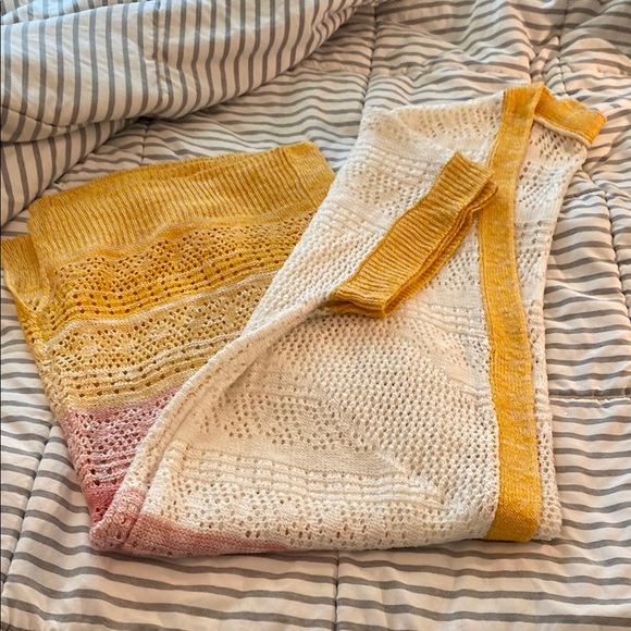 Multicolor Open-Front Cardigan - Picture 8 of 8